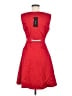 Assorted Brands Solid Red Casual Dress Size EU (IT) 44 / US 8 - photo 2