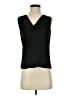 1.State 100% Polyester Black Sleeveless Blouse Size XXS - photo 1