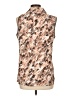 Coral Bay Brown Sleeveless Blouse Size L - photo 2