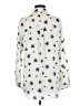 Zara Print Ivory Long Sleeve Blouse Size M - photo 2