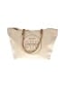 Tory Burch Metallic Gold White Tote One size - photo 1