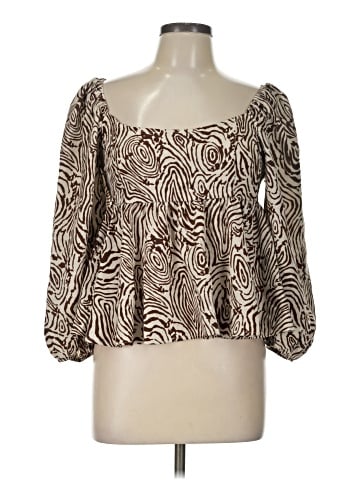 Moon River 3/4 Sleeve Blouse (view 1)