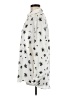 Zara Print Ivory Long Sleeve Blouse Size M - photo 5