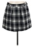 Parameter 100% Acetate Plaid Gray Casual Skirt Size 6 - photo 1