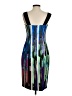 Milly Graphic Blue Cocktail Dress Size 4 - photo 2