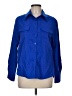 Unbranded 100% Polyester Blue Long Sleeve Blouse Size M - photo 1