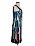 Milly Graphic Blue Cocktail Dress Size 4 - photo 4