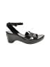 FRYE Black Wedges Size 9 1/2 - photo 1