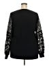 Chico's Black Long Sleeve Blouse Size XXL (4) - photo 2