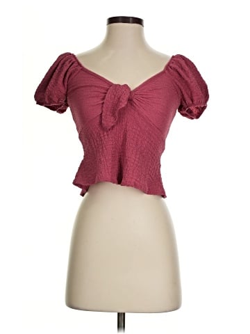See You Monday Short Sleeve Blouse (view 1)