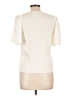 Ann Taylor Ivory Short Sleeve Blouse Size L (petite) - photo 2