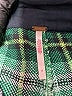 Free People 100% Cotton Plaid Green Skort Size 6 - photo 3