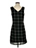 Japna 100% Polyester Plaid Black Casual Dress Size S - photo 1