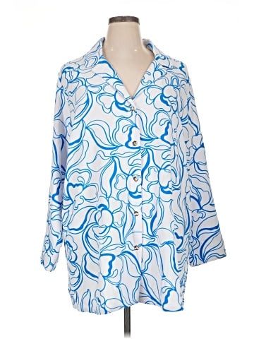 Dennis by Dennis Basso 3/4 Sleeve Blouse (view 1)