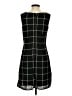 Japna 100% Polyester Plaid Black Casual Dress Size S - photo 2