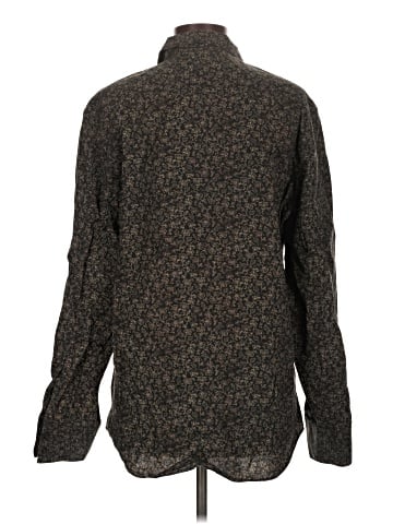 Calvin Klein Long Sleeve Button-Down Shirt (view 2)
