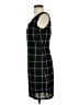 Japna 100% Polyester Plaid Black Casual Dress Size S - photo 5