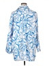 Dennis by Dennis Basso Blue 3/4 Sleeve Blouse Size 1X - photo 2