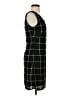 Japna 100% Polyester Plaid Black Casual Dress Size S - photo 4