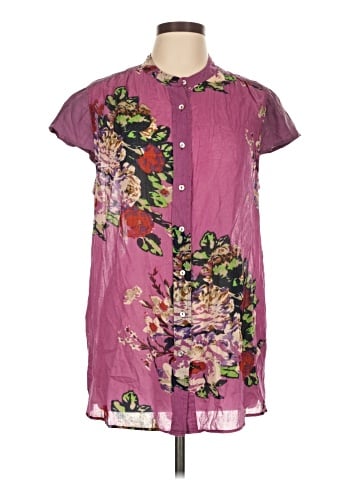 Soft Surroundings Short Sleeve Blouse (view 1)