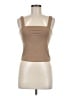 Lovers + Friends Tan Sleeveless Top Size M - photo 1