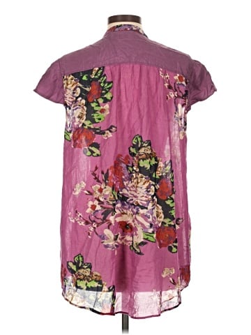 Soft Surroundings Short Sleeve Blouse (view 2)