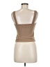Lovers + Friends Tan Sleeveless Top Size M - photo 2