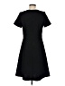 Ann Taylor Solid Black Casual Dress Size 6 - photo 2