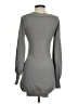 Bebe Solid Gray Casual Dress Size XS - photo 2
