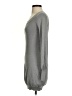 Bebe Solid Gray Casual Dress Size XS - photo 5