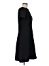Ann Taylor Solid Black Casual Dress Size 6 - photo 4