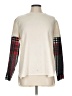 Hannah Plaid Ivory Turtleneck Sweater Size L - photo 1