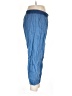 Purejill 100% Linen Blue Linen Pants Size L - photo 4