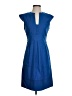 BCBGMAXAZRIA Solid Blue Cocktail Dress Size S - photo 1