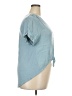Universal Thread 100% Rayon Blue Short Sleeve Blouse Size XXL - photo 4