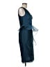 Theia 100% Polyester Blue Cocktail Dress Size 6 - photo 4