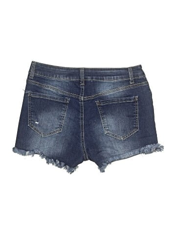 Wax Jean Denim Shorts (view 2)