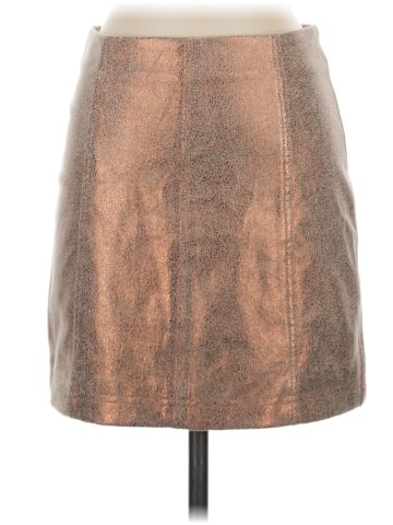 Free People Faux Leather Skirt (view 1)