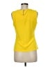 Calvin Klein Yellow Sleeveless Blouse Size M - photo 2