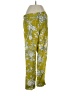 Elevenses Floral Green Casual Pants Size 4 - photo 1