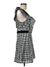 BCBGeneration Checkered-gingham Black Casual Dress Size 6 - photo 4