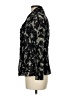 Lafayette 148 New York Print Black Wool Blazer Size 8 - photo 5