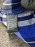 Express 100% Rayon Plaid Blue Long Sleeve Button-Down Shirt Size S - photo 8