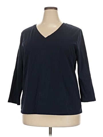 Chico's 3/4 Sleeve T-Shirt (view 1)