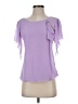 Unbranded Purple Short Sleeve Blouse Size S (estimated) - photo 1