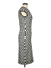 Alexander McQueen Graphic Black Casual Dress Size M (estimated) - photo 4