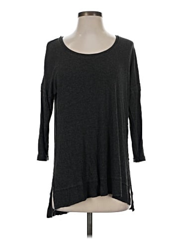 Bordeaux 3/4 Sleeve T-Shirt (view 1)