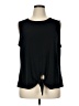 Adrianna Papell Black Sleeveless Top Size XL - photo 1