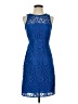 J.Crew Collection 100% Polyester Blue Cocktail Dress Size 0 - photo 1