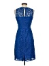 J.Crew Collection 100% Polyester Blue Cocktail Dress Size 0 - photo 2